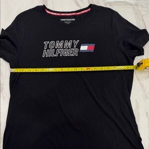 Tommy Hilfiger Classic Black Tee- woman’s large